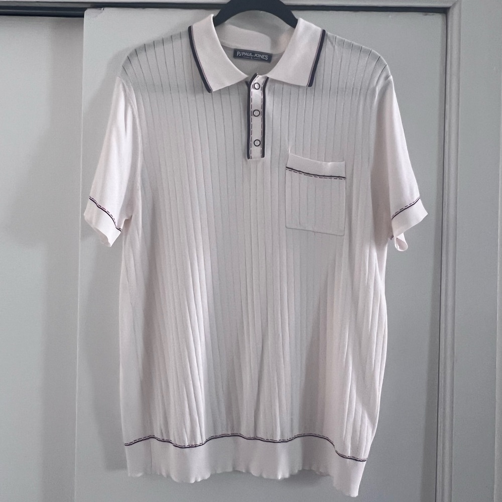 Short Sleeve Knit Polo